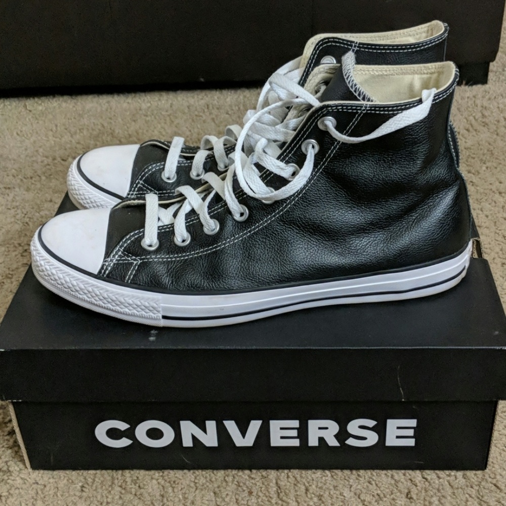 Converse Chuck Taylor's in leather